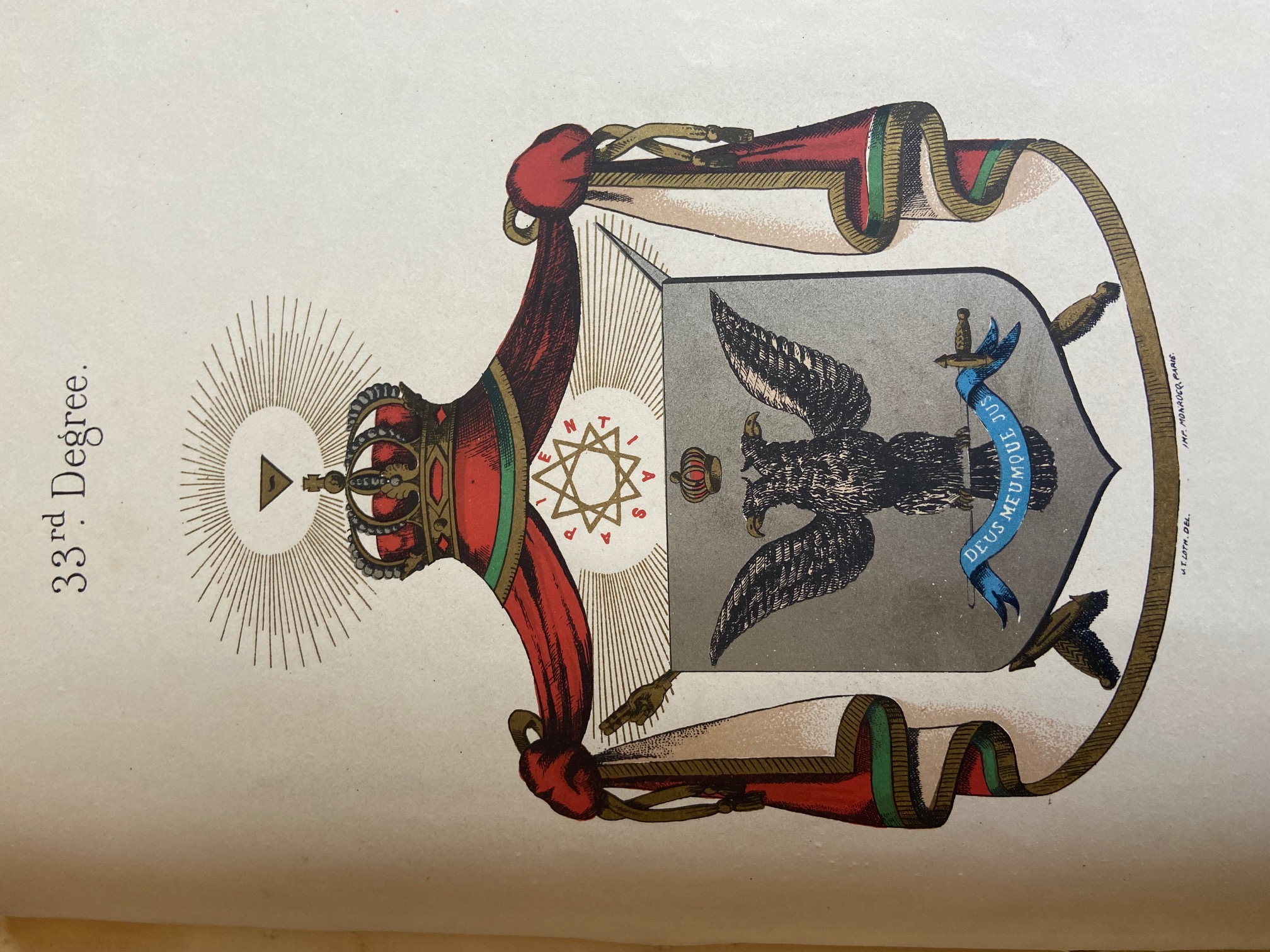 Loth, Brother J.T. - Ancient and Accepted Scottish Rite: Illustrations of the Emblems of the Thirty-three Degrees, With a Short Description of Each ; As Worked Under the Supreme Council of Scotland.