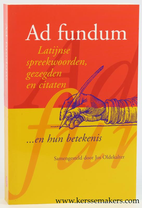 Boekwinkeltjes.nl Ad fundum. Latijnse spreekwoorden Boekwinkeltjes.nl Ad fundum. Latijnse spreekwoorden